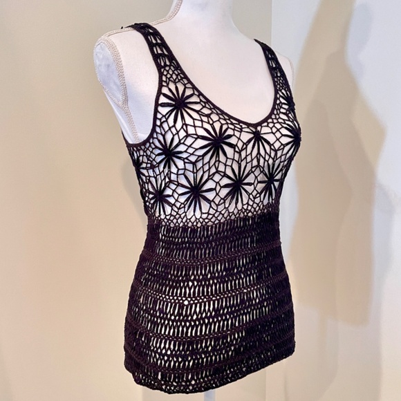 Vintage 1990s Vivienne Tam Crochet Top - Picture 9 of 12